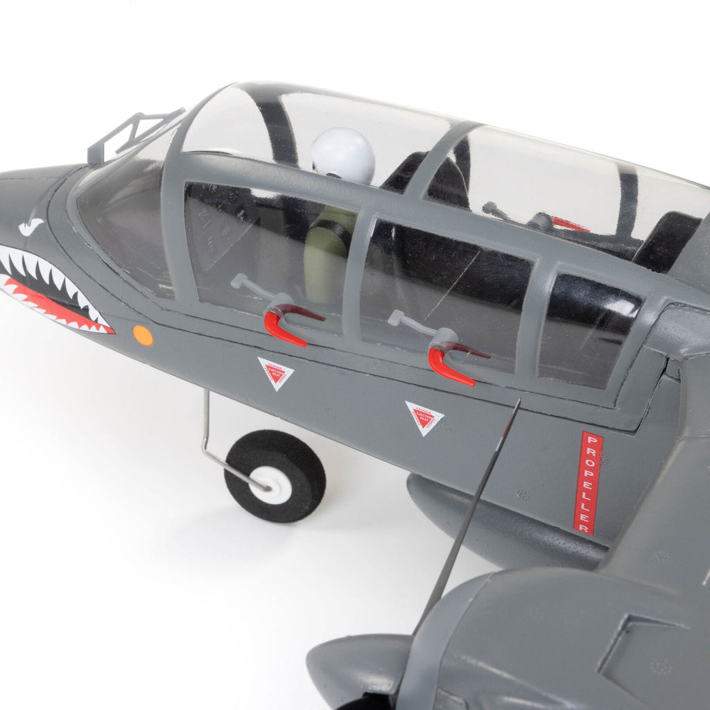 Micro OV-10 Bronco 645mm BNF Basic with AS3X and SAFE Select