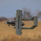 Micro OV-10 Bronco 645mm BNF Basic with AS3X and SAFE Select