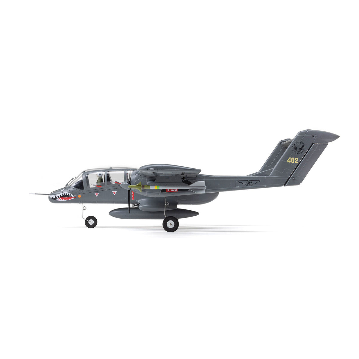Micro OV-10 Bronco 645mm BNF Basic with AS3X and SAFE Select