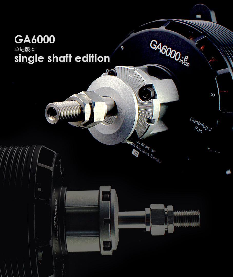 Dualsky GA6000 V2 børsteløs motor. Tages hjem på bestilling.