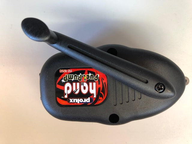 Brændstofpumpe, manuel.