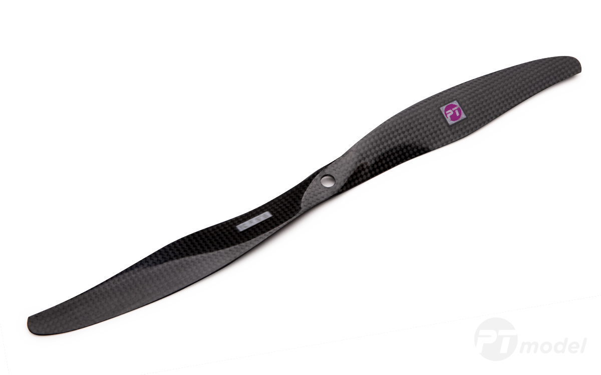 PT-Model kulfiberpropeller til indendørs modeller.