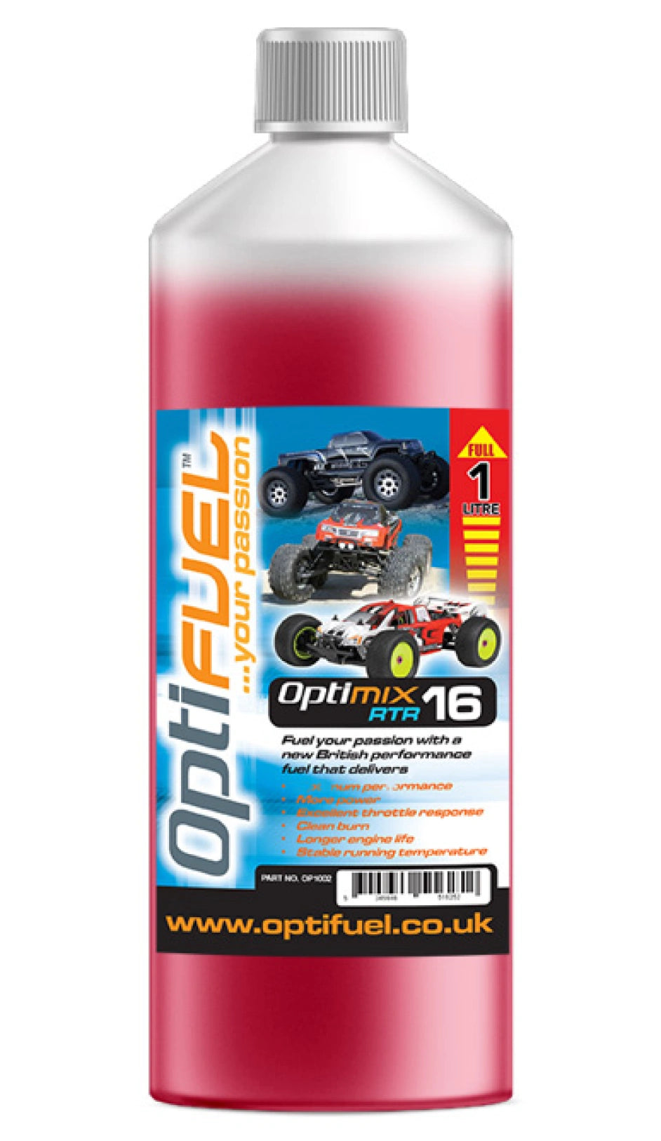 Optimix RTR Fuel 16% Nitro 15% Oil 1L