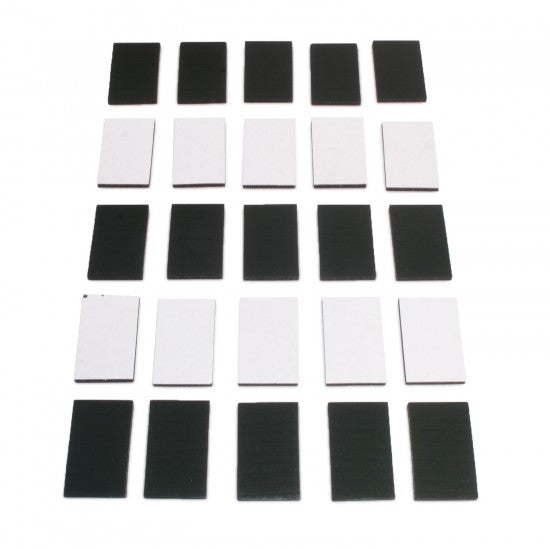 Dobbeltklæbende skumpuder fra 3M - 20mm x 30mm, 5 stk.