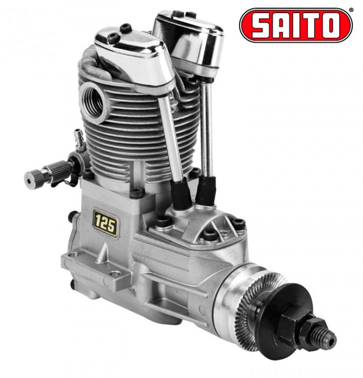 Saito FA-125 20,5cc 4-takt Metanolmotor.