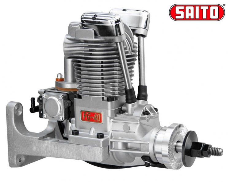 Saito FG-40 40cc 4-takt Bensinmotor.