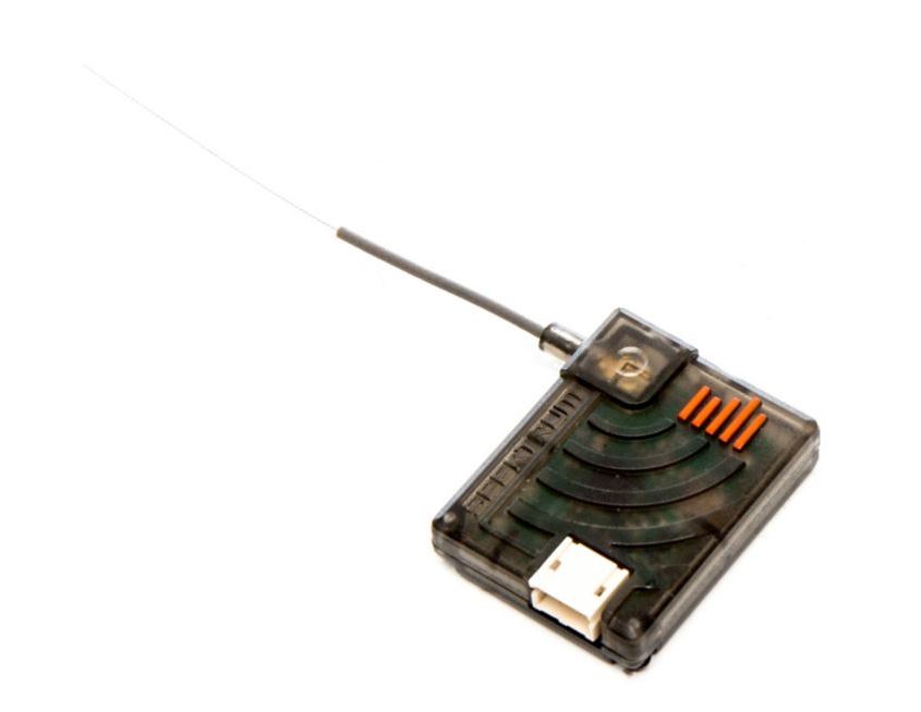 Spektrum DSMX™ satellit modtager, 2,4GHz.