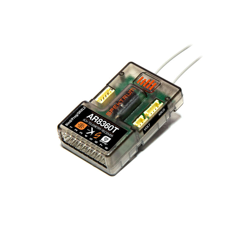 AR8360T+ DSMX 8-Channel AS3X+ & SAFE Telemetry Receiver