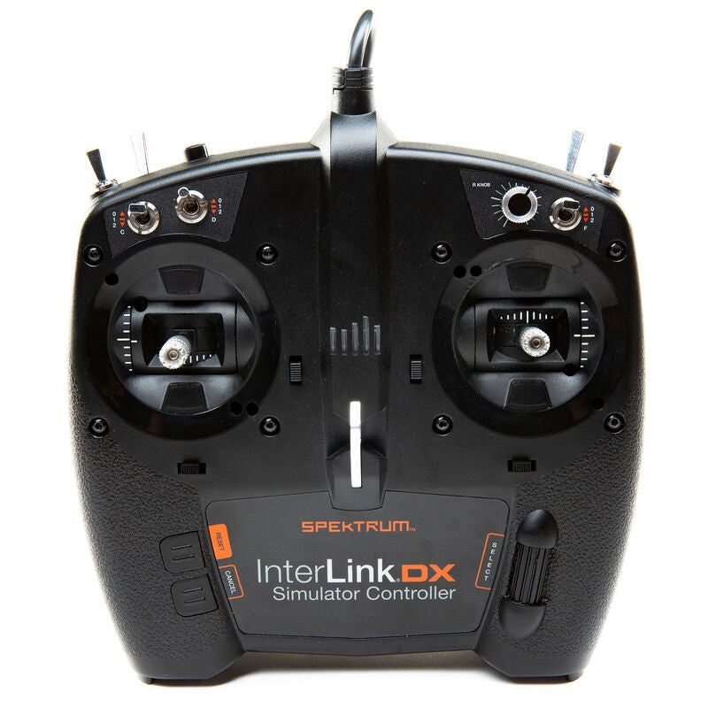 InterLink DX Simulator Controller med USB stik, bruges sammen med Realflight.