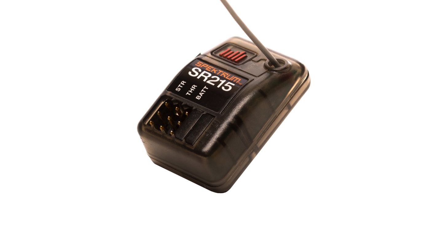 SR215- Spektrum DSMR™ 2-kanals Surface modtager, 2,4GHz.