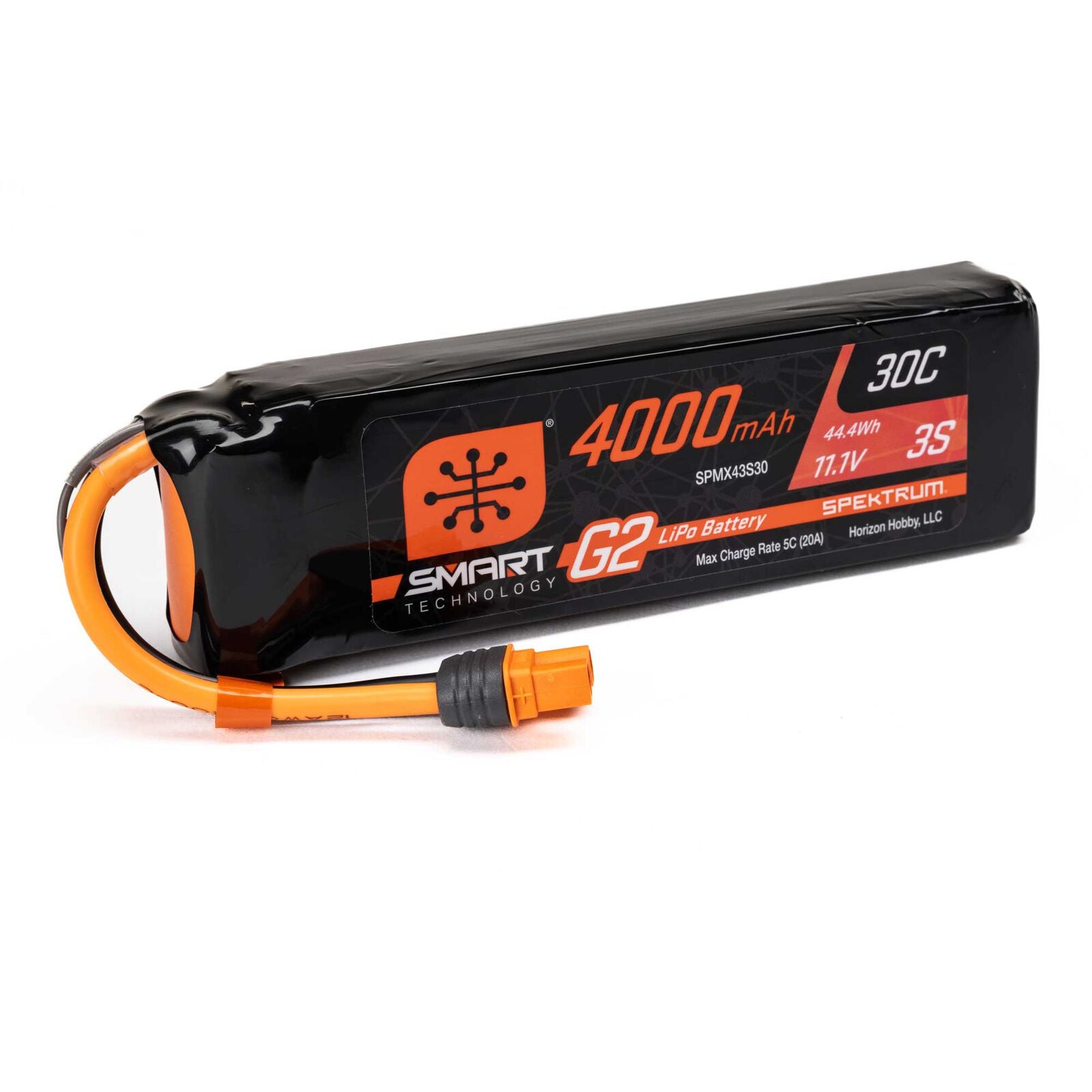 11.1V 4000mAh 3S 30C Smart LiPo G2: IC3.