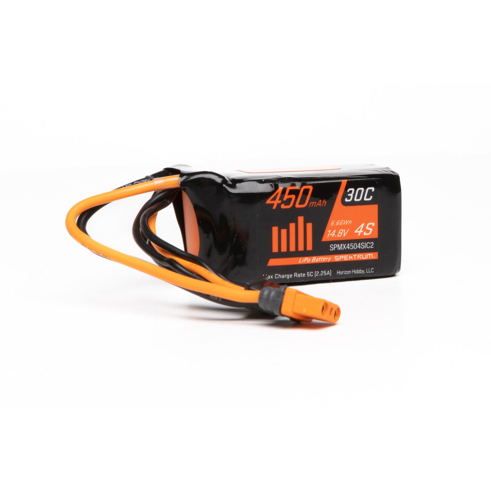 Spektrum 14.8V 450mAh 4S 30C Smart G2 LiPo med IC2 stik.