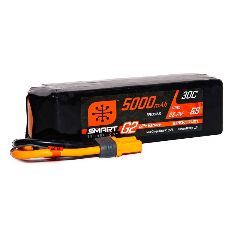 22.2V 5000mAh 6S 30C Smart LiPo G2: IC5.
