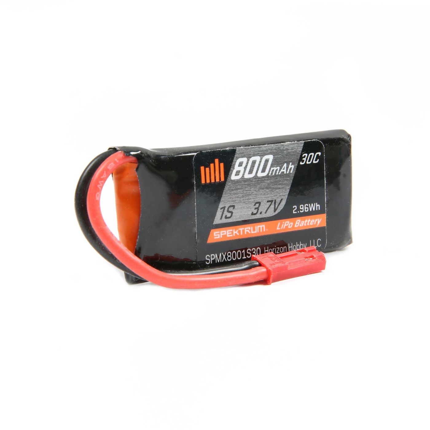 800mAh-1S Lipo batteri.
