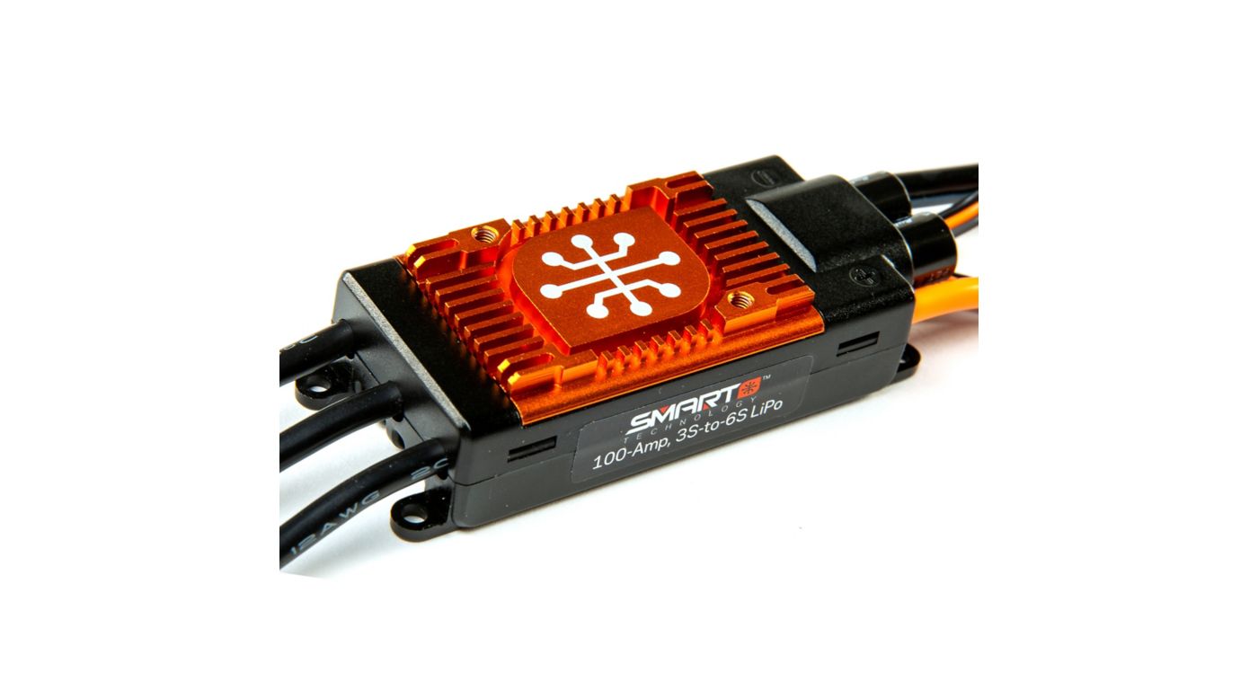 Avian 100 Amp Brushless Smart ESC, 3S-6S.