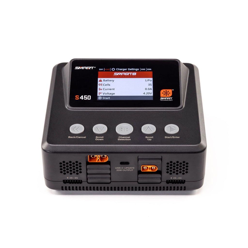 Spektrum Accessories S450 G2 AC/DC Smart Charger 4x50W