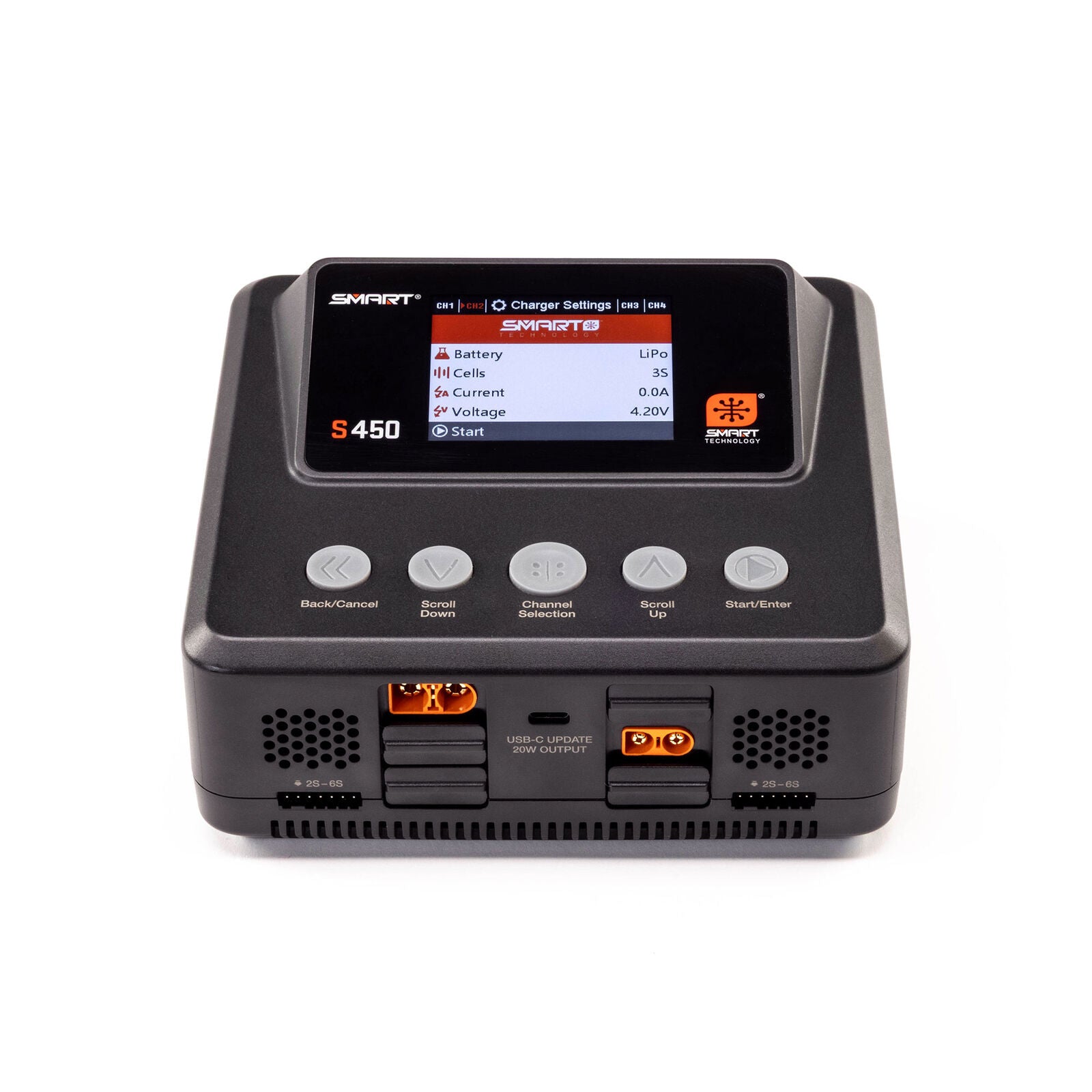 Spektrum Accessories S450 G2 AC/DC Smart Charger 4x50W