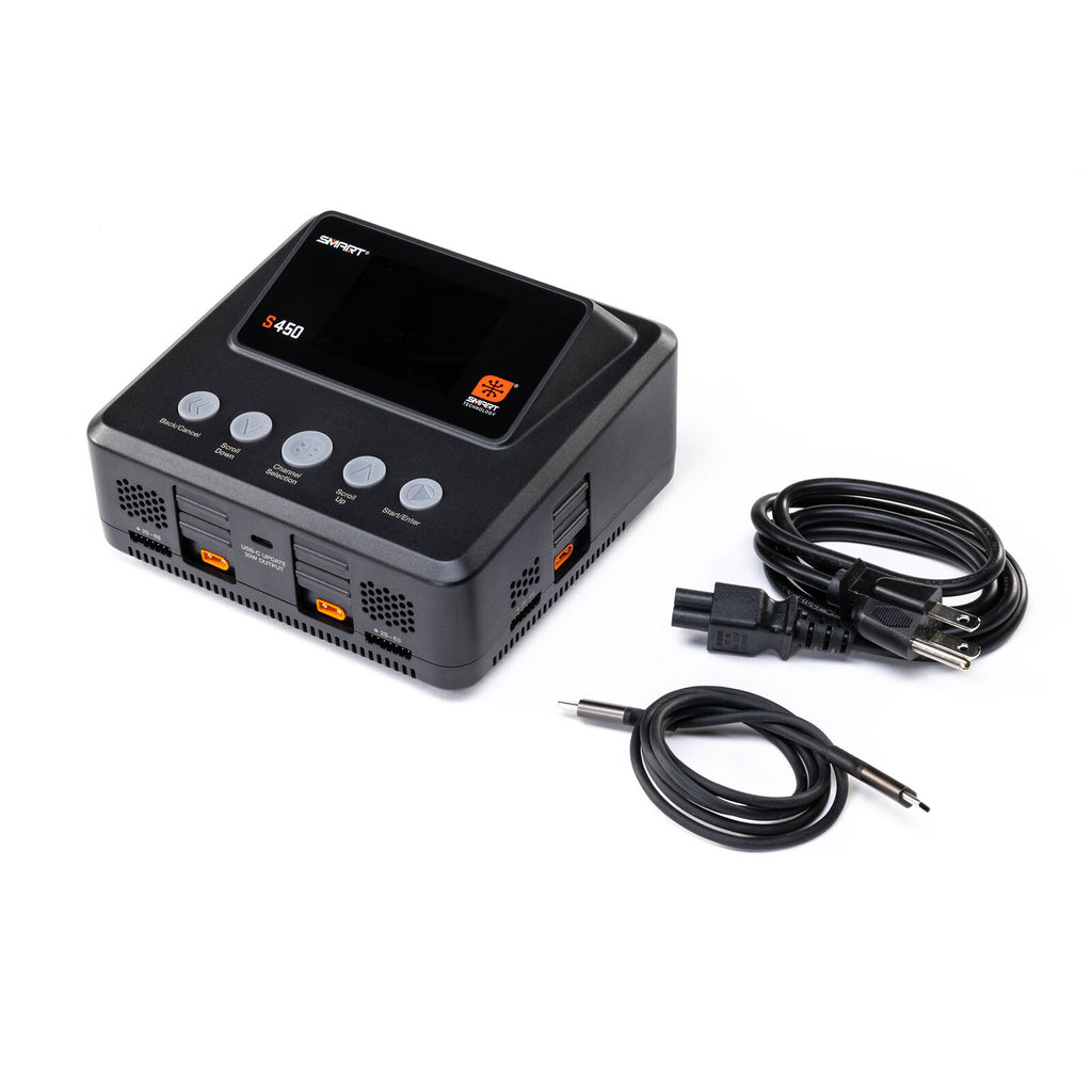 Spektrum Accessories S450 G2 AC/DC Smart Charger 4x50W