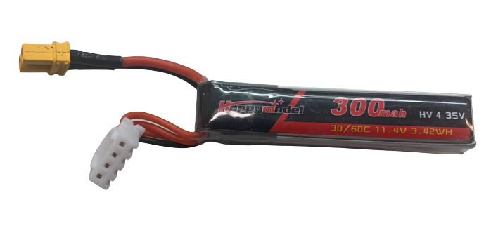 Batteri 300mAh-3S til LarvaX drone.