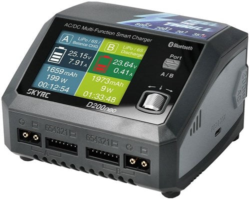 SkyRC D200 Neo Duo Computeroplader AC200W