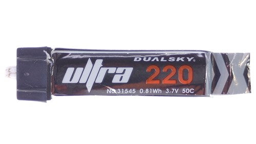 1s 220mAh - 50C - Dualsky ULTRA med UMX