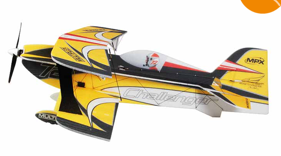 Multiplex BK Challenger indendørsmodel. BESTILLINGSVARE.