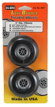 DU-DRO Hjul 76 mm, 1 par.