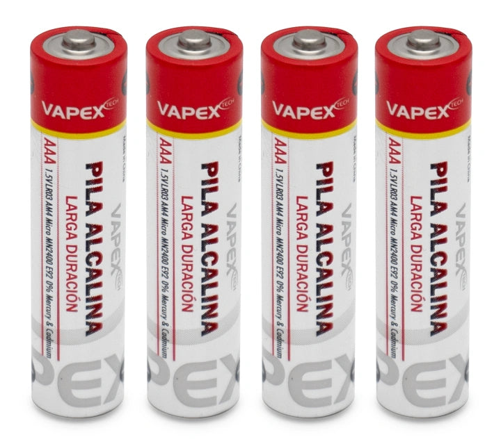 Alkaline Plus Batteries AAA (4)