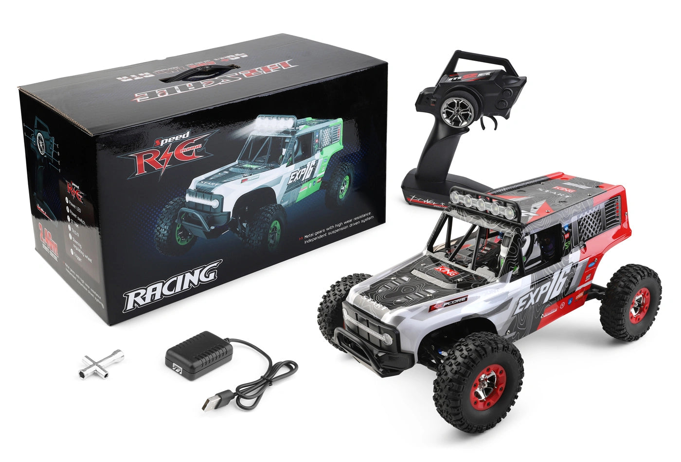 4WD Rock Climber 1/12 RTR Red