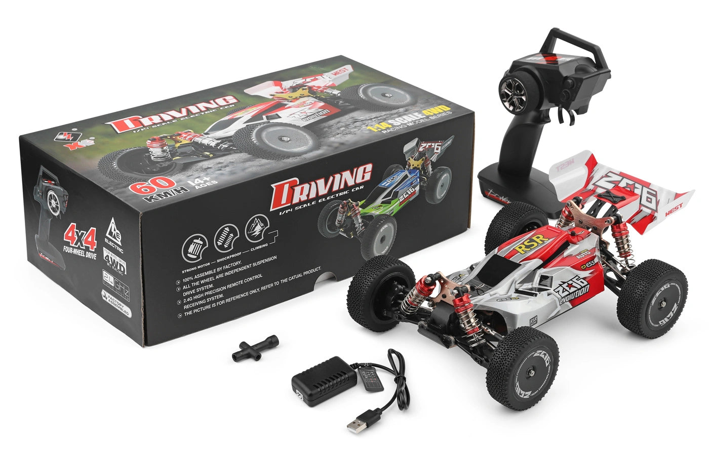 4WD Buggy 1/14 RTR Green