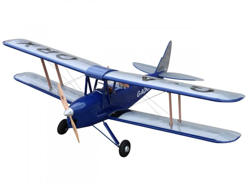 Tiger Moth 1400mm- VQ-Models Blå