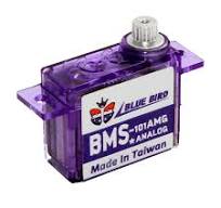 BMS-101AMG, ca. 4 grams ultra analog micro servo.