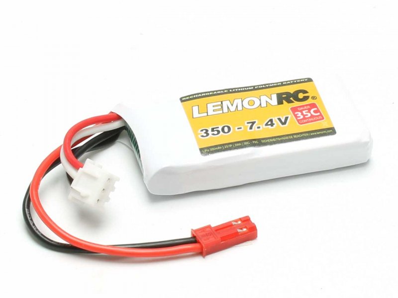 LiPo Akku LEMONRC 350 - 7.4V (35C) JST