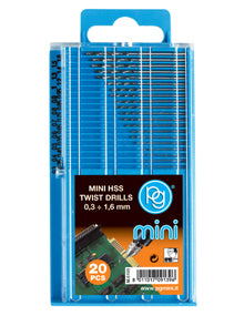 Bor fra 0,3mm til 1,6mm, 20 stk. (M.6100).