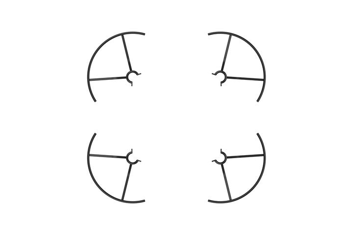 Propelbeskyttelse, 4 stk. til DJI Ryze Tello drone.