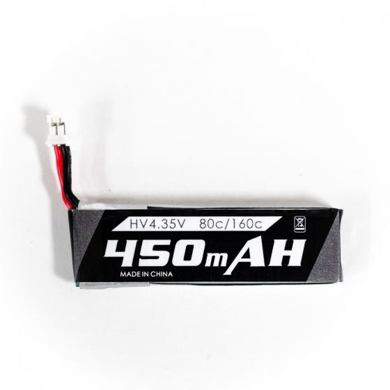 450mAh-1S HV LiPo batteri til Tiny Hawk FPV Quadcopter.