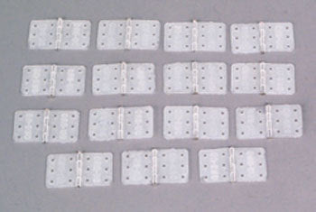 DU-BRO Nylon hængsler 16x28mm, 10 stk.
