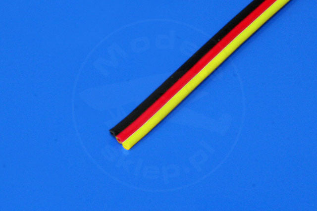 Hitech Servoledning 22AWG 5 meter 3x0,33mm
