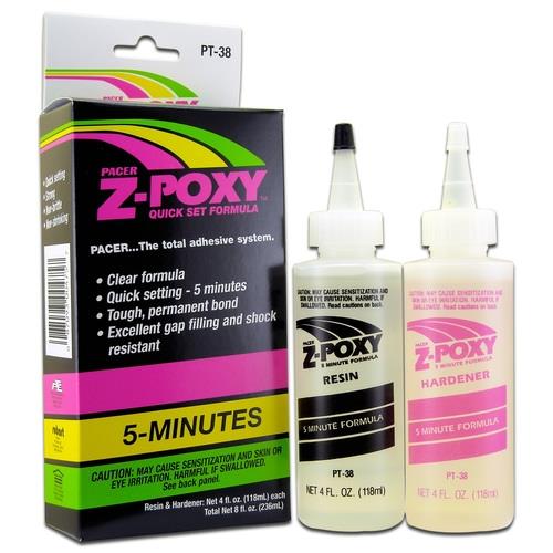 Z-Poxy 5 minutters epoxy 236,5 ml.