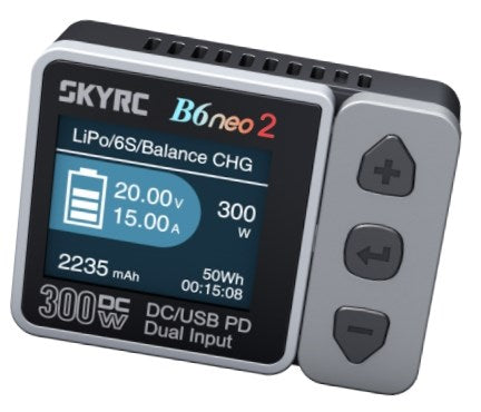 SkyRC B6 Neo 2 300W DC / XT60 - Sort/Grå