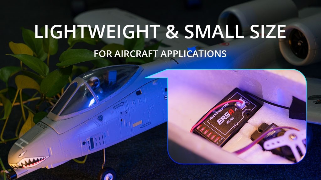 Radiomaster ELRS ER5A V2 5-kanals PWM-modtager 2.4