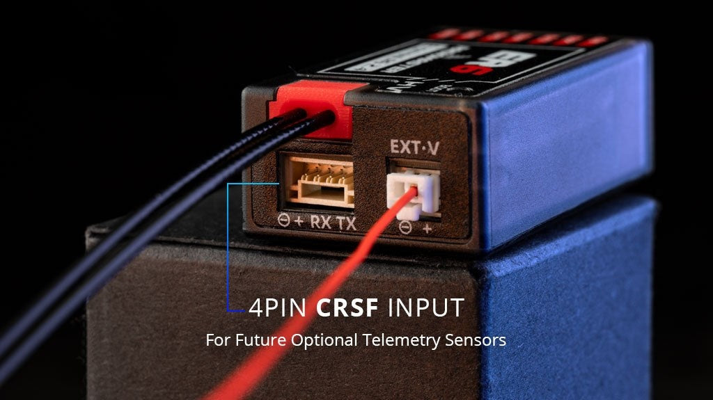 Radiomaster ELRS ER6 6-kanals PWM-modtager 2.4 GHz