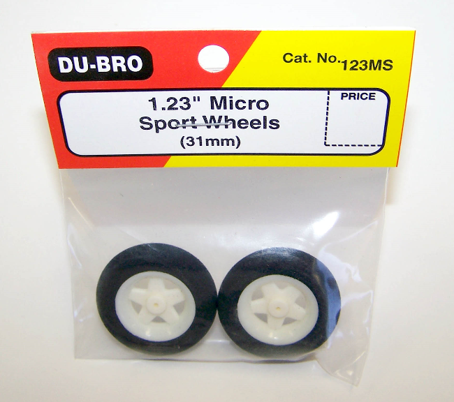 DU-BRO 1.23 Micro Sport Wheels pair