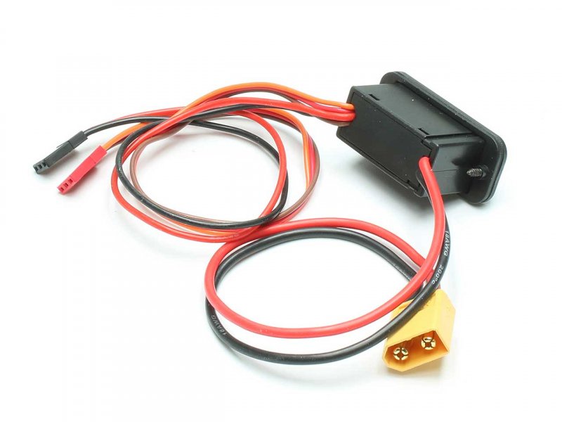 Kontaktledning (HD) med XT60 (12A)