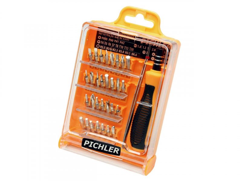 Værktøjskasse (32 dele) Pichler